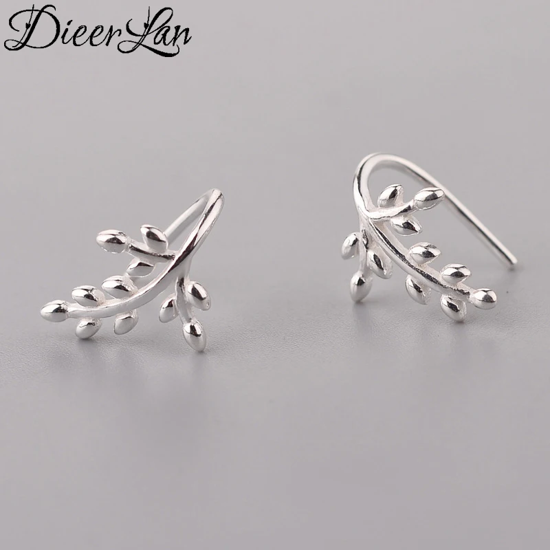Женские серьги в виде листьев из серебра 925 пробы|leaf earrings|earrings for womenfashion earrings women |