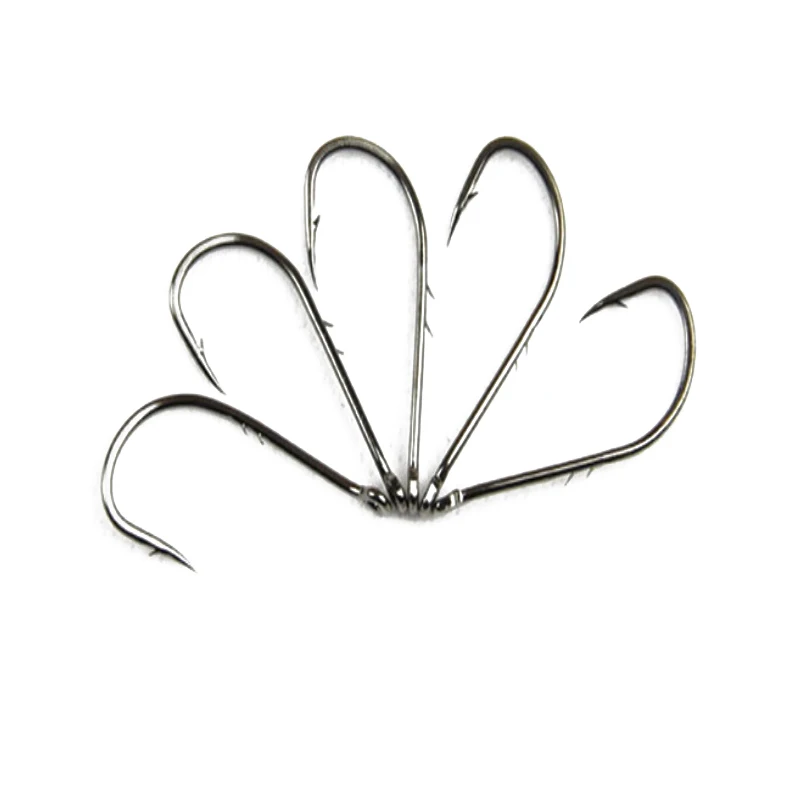 100 шт./компл. крючок из нержавеющей стали рыболовный Большой Крючок для рыбы