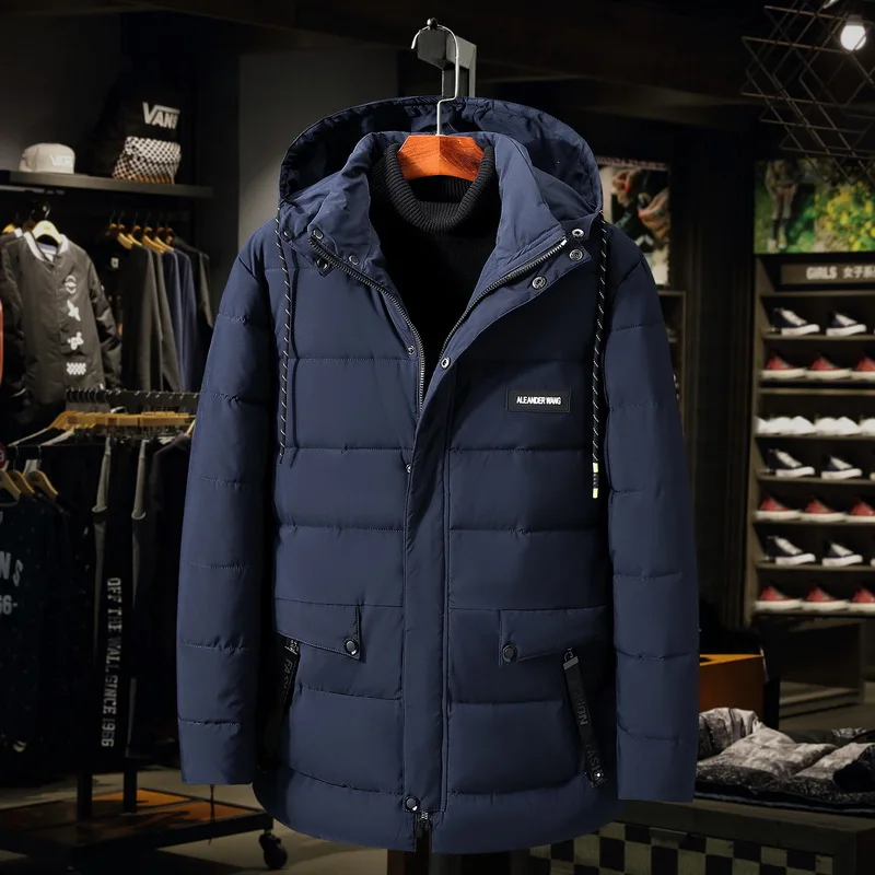 Большие размеры 4XL 5XL 6XL 7XL 8XL 9XL Can 170 кг мужское платье зимние парки 145|Мужские парки|