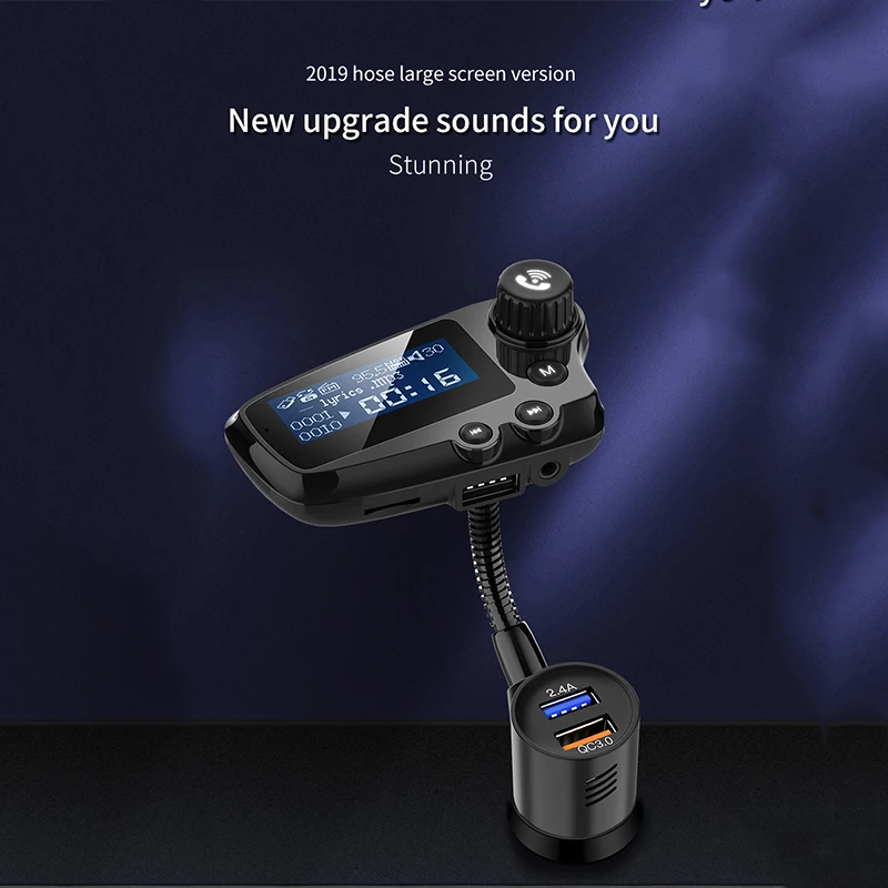 Автомобильный MP3 плеер Bluetooth FM-передатчик гарнитура автомобильный комплект аудио