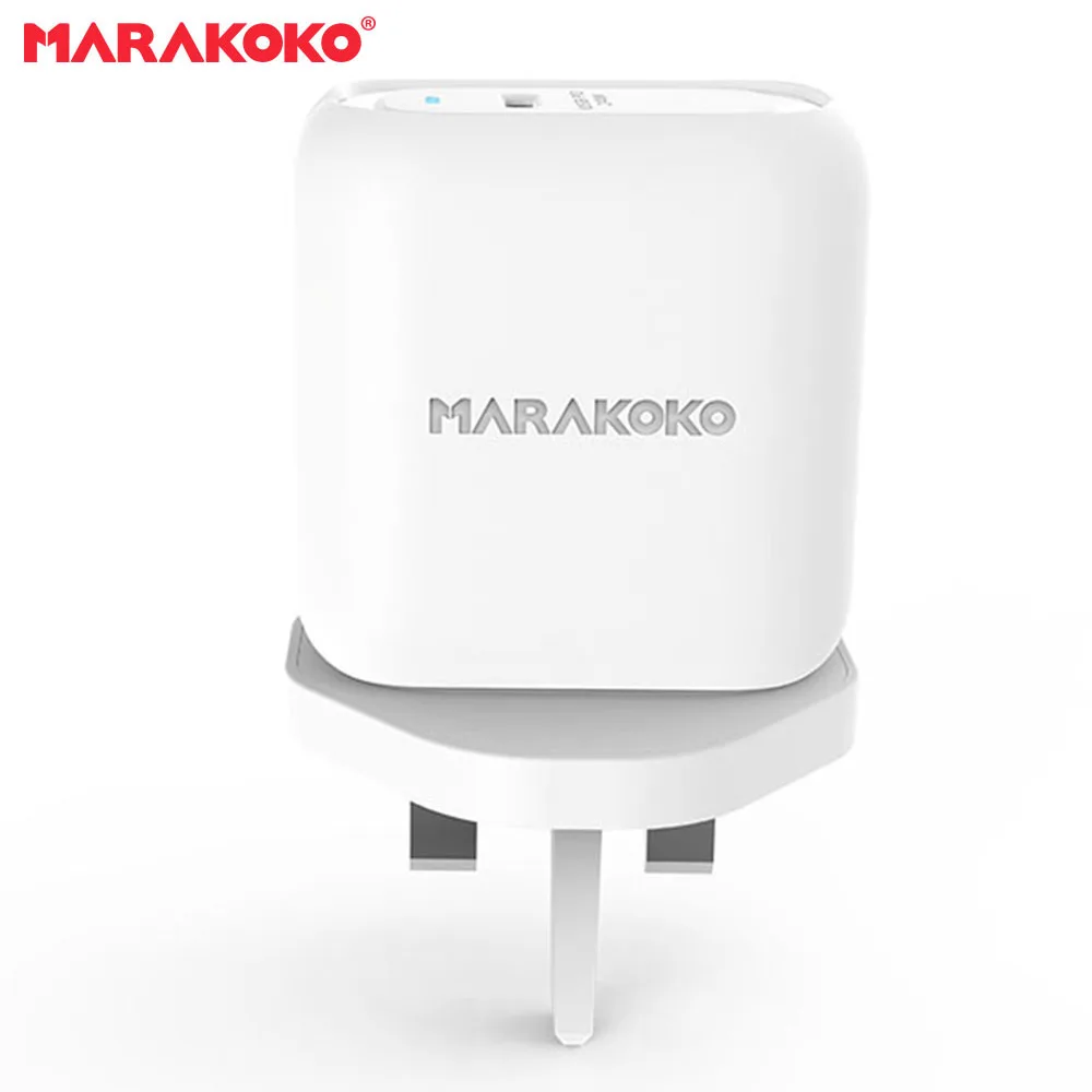 Marakoko MA35 Великобритания Plug USB-C PD3.0/Мощность Delivery3.0 стены Зарядное устройство 24 Вт
