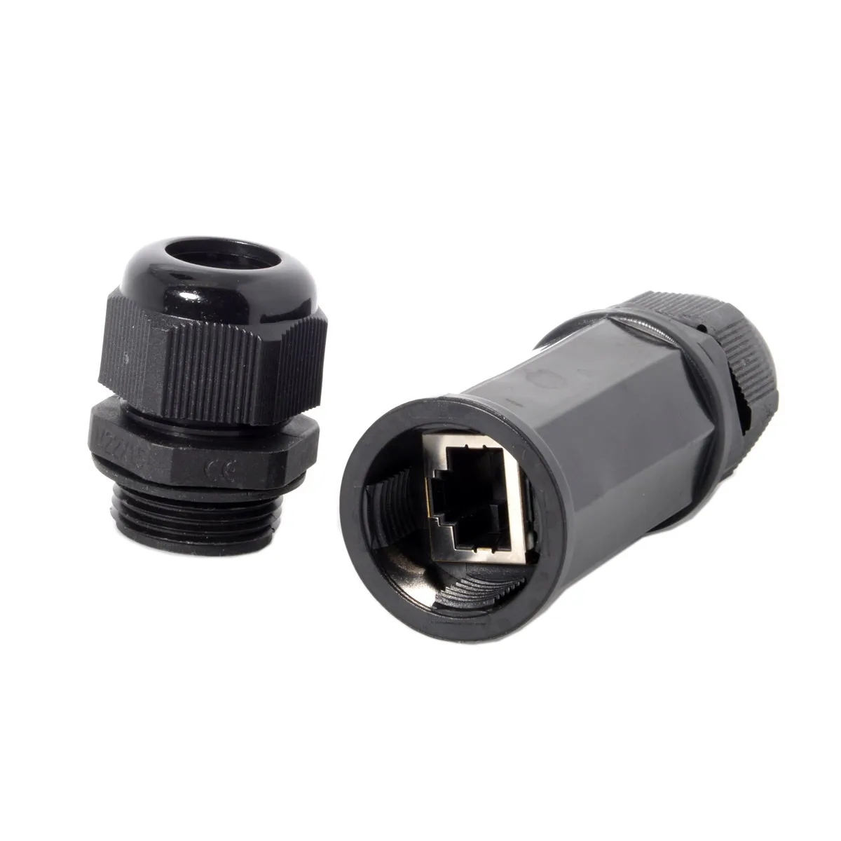 ChenyangFemale Lan Ethernet сеть к гнезду блокировки Водонепроницаемый CAT6 RJ45 удлинитель