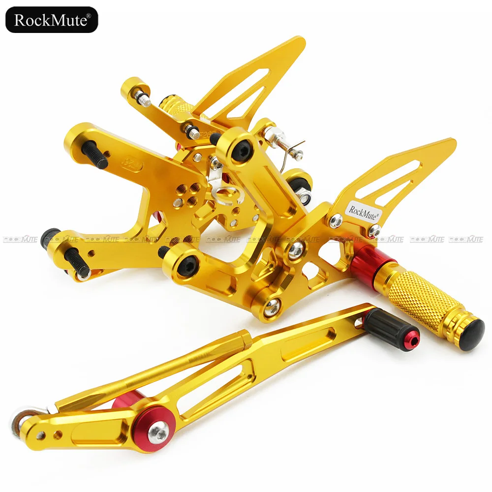 Мотоцикл Rearset для Yamaha YZF-R6 YZF R6 2006-2016 регулируемая подножка рычаг переключения