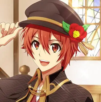 Парик для косплея IDOLiSH7 NANASE RIKU термостойкий синтетический с короткими оранжевыми