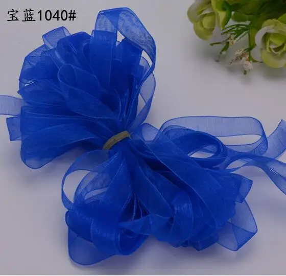 3 мм дешевая лента из органзы (10 м/лот) декоративный подарок Свадебная Упаковка