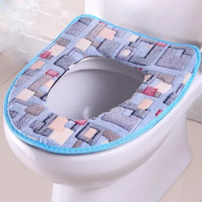 

Toilet seat pad thickening waterproof adhesive cover