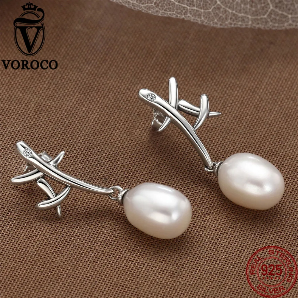 Женский ювелирный комплект из серебра 2017 пробы с натуральным пресноводным