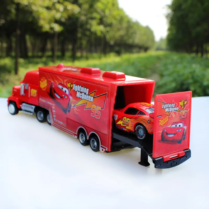 2 шт. Disney машинок пиксара и с рисунками из мультфильма Тачки игрушки Lightning McQueen
