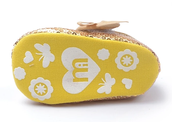 Блестящие туфли для маленьких принцесс милая золотисто Розовая обувь модная с