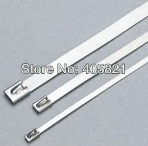 

7.9MM*150MM stainless steel Self-locking cable tie 100pcs/bag Free shipping