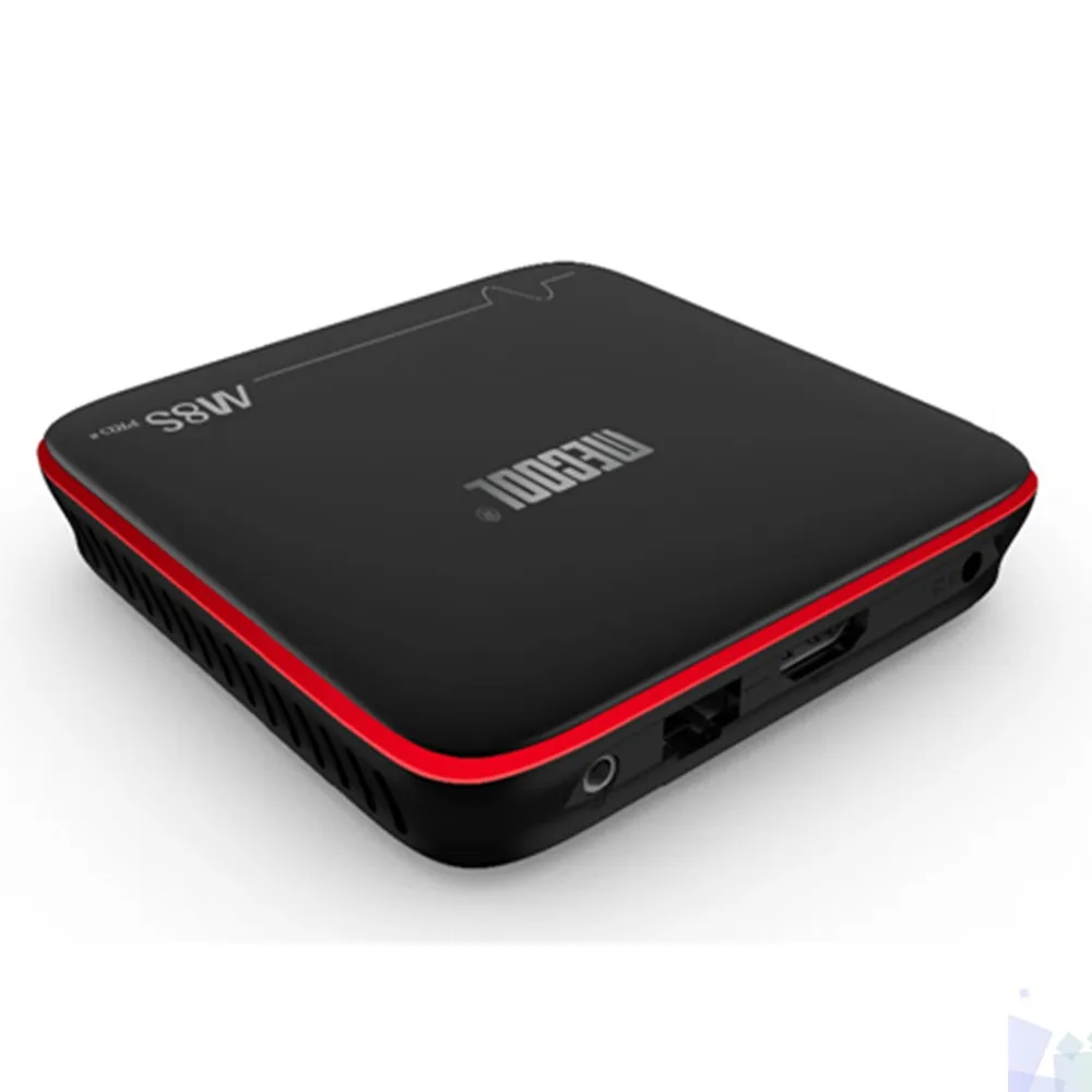 Mecool M8S PRO W 2 4 г wifit Google Voice Управление Smart ТВ коробка Android 7 1 Amlogic S905W ГБ 16 HDMI