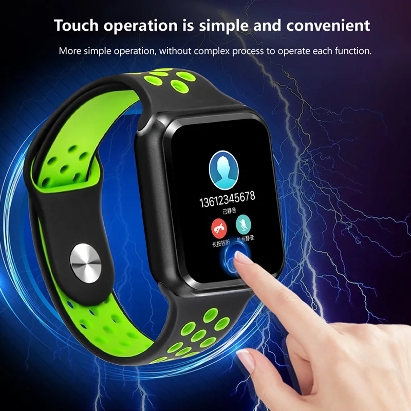 S226 Sports Smart Watch IP67 Waterproof Smartwatch With Heart Rate Monitor Fitness Bracelet Activity Tracker Support IOS Android |