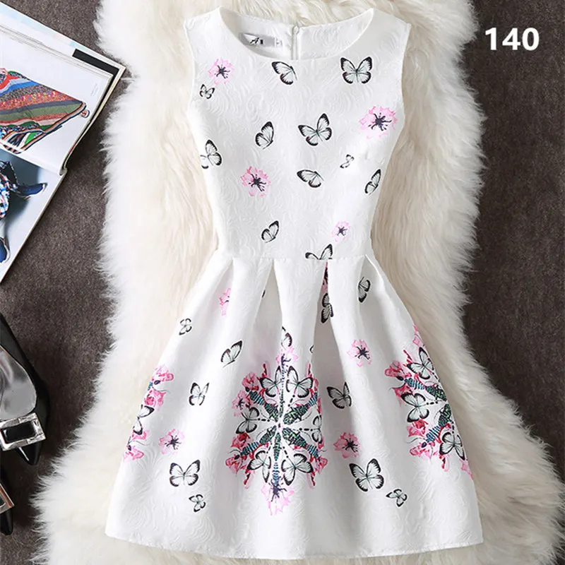 Женское платье-жилет с цветочным принтом большие размеры на весну-лето без