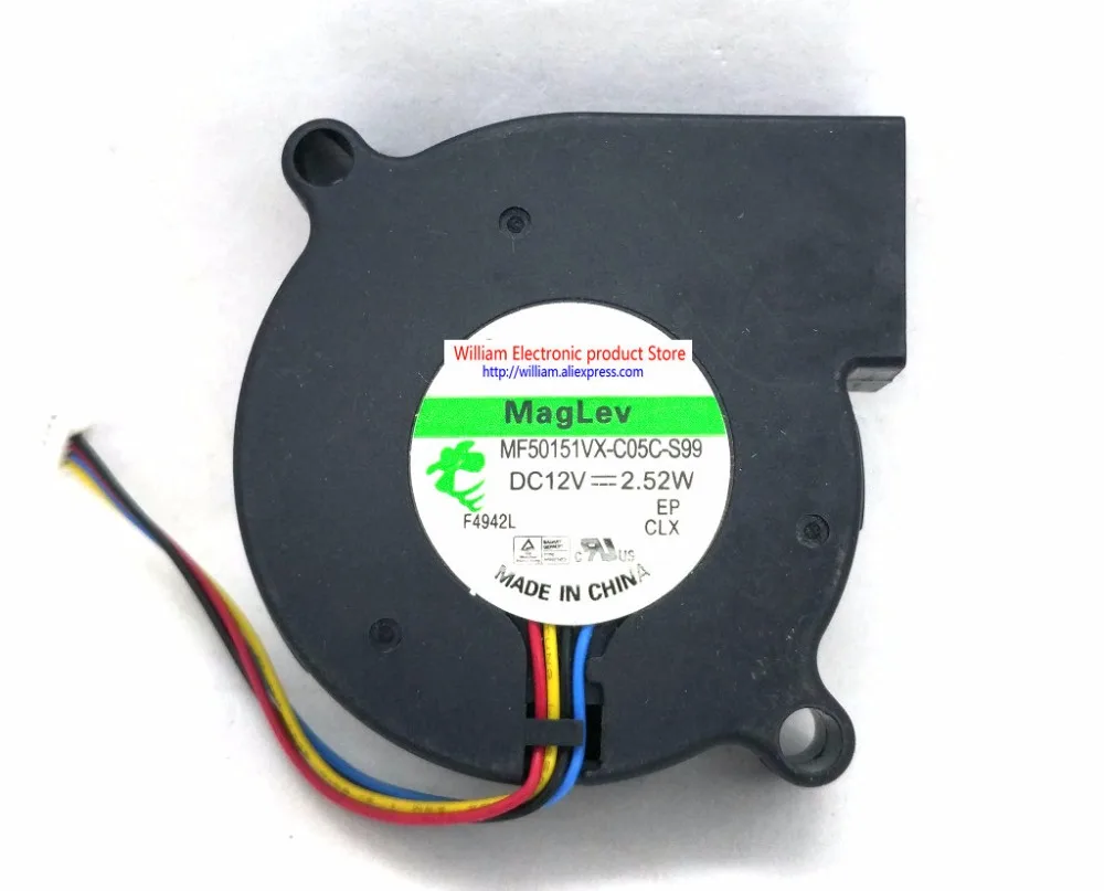 Новый оригинальный MF50151VX-C05C-S99 12V 2 54 W 5015 магнитной левитации нагнетательный
