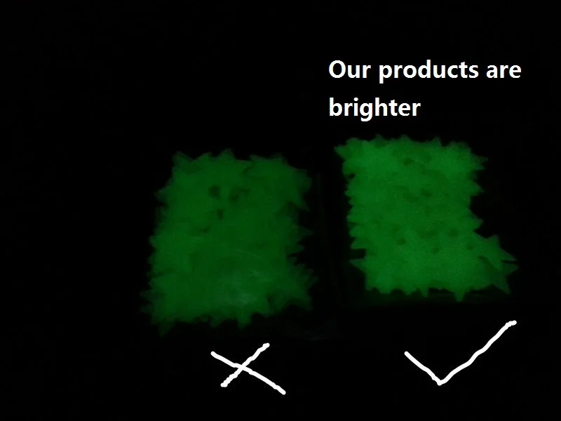 (Заказ 2 лота-25%) серебристые большой звезды и луна домашний настенный светится в