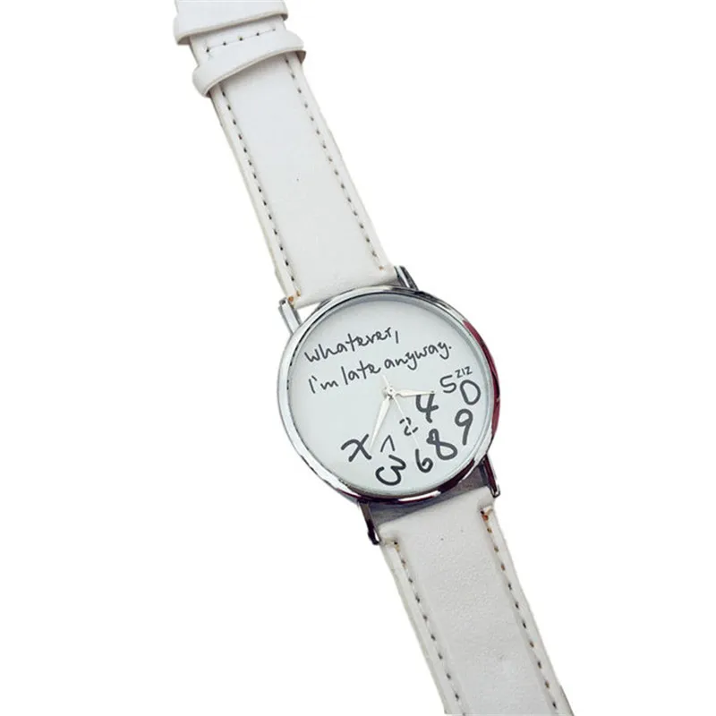 

Wristwatches Watch Women Fashion Luxury Quartz Creative Femme Top Brand Watches Leather Watches 2018 #D
