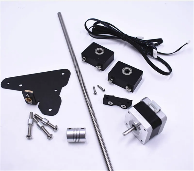 3d printer parts all metal dual z axis upgrade kit for upgrading ender 3 ender 3 proender 3 v2 cr 10 3d printer free global shipping