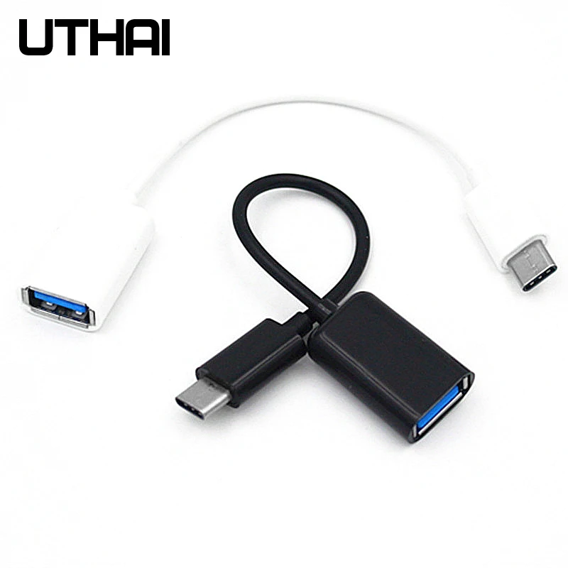 UTHAI J11 Type C к USB адаптеру OTG кабель для MacBook Pro USB2.0 кардридер|Адаптеры карт памяти| |