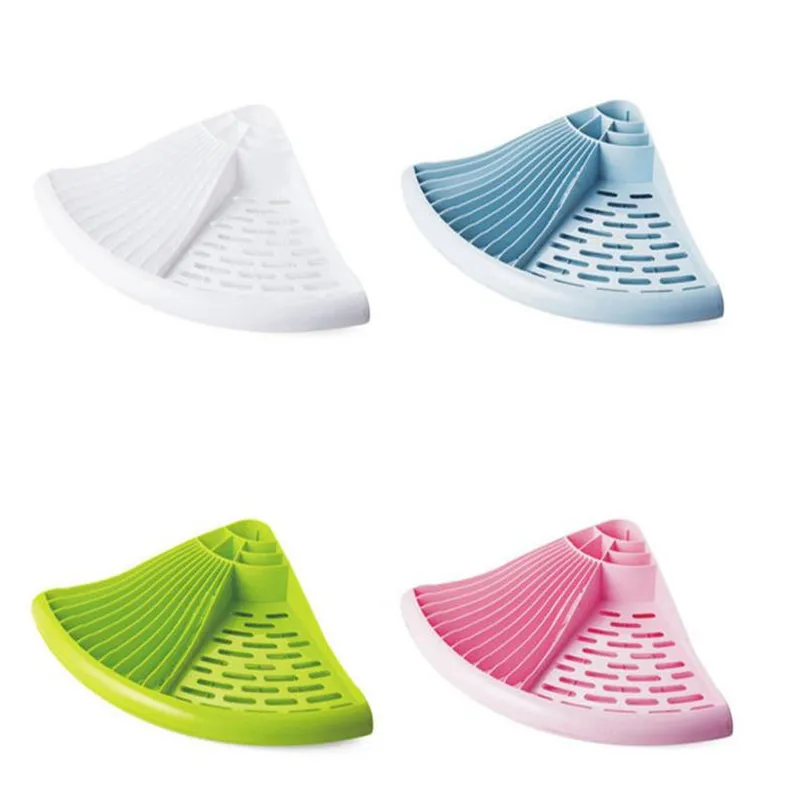 1 Pcs Creative Triangular Drain Rack Great Kitchen Tableware Tea Set Bowl Receiver Storage Stacks