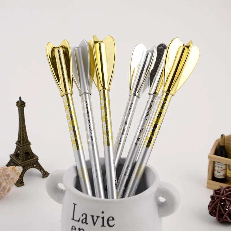 2 шт./лот креативные Дартс со стрелками гелевые ручки черные 0 5 мм школьные