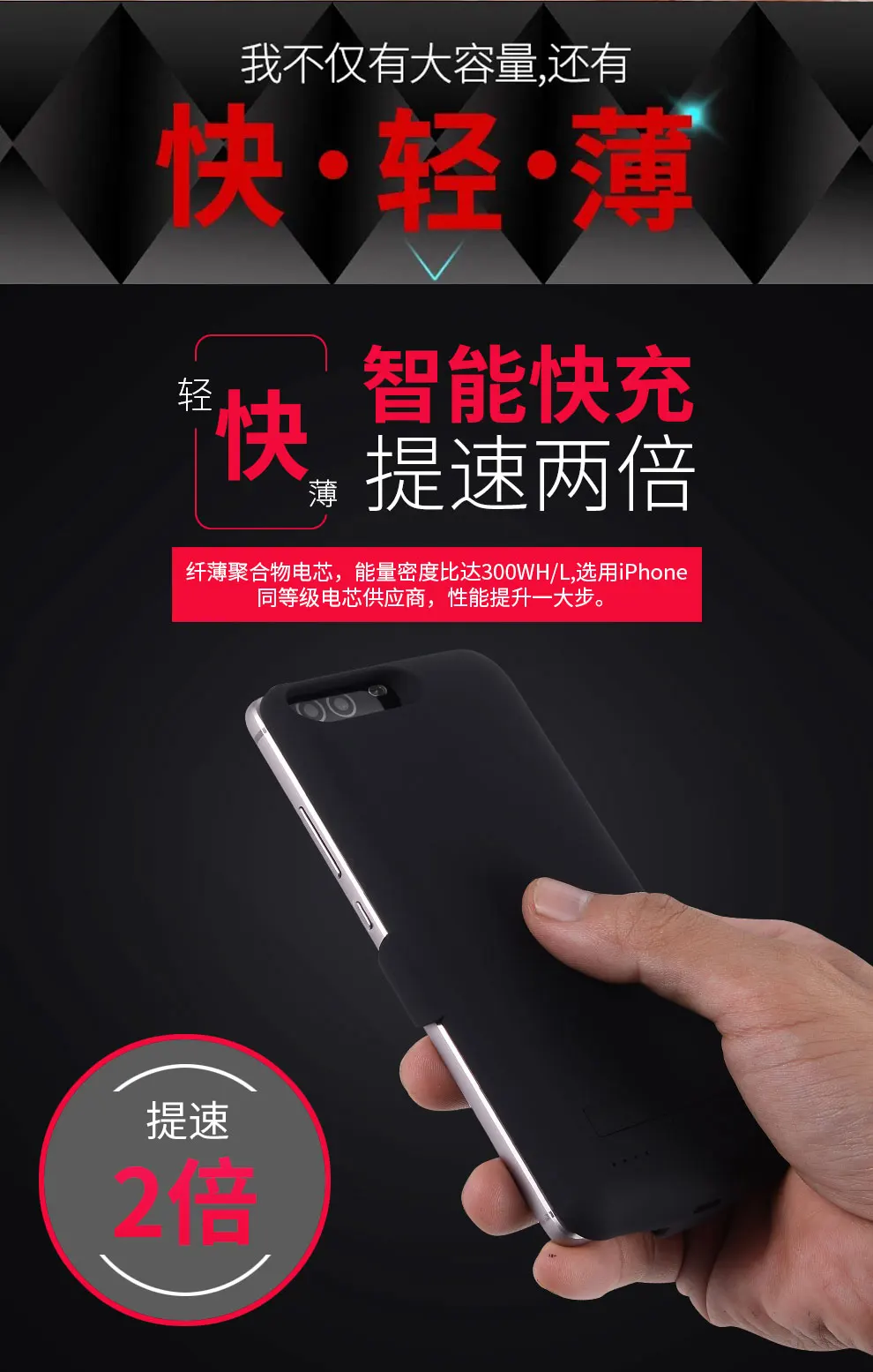 Высокое качество, 6800 мА/ч, внешний аккумулятор, чехол для huawei P9 Honor 8 9, универсальный резервный аккумулятор, чехол для huawei P9