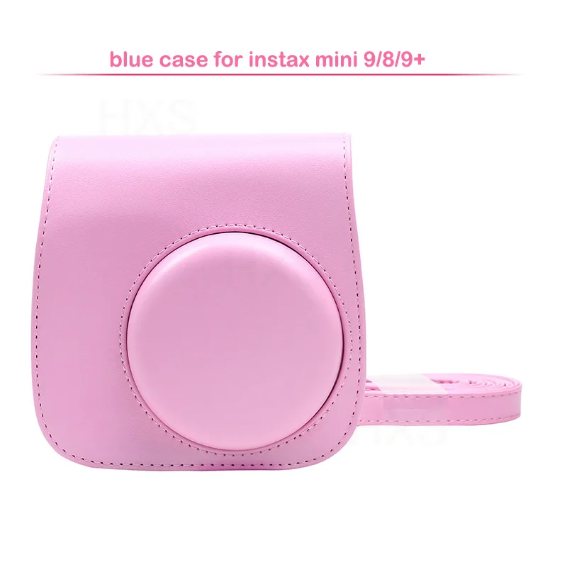 Качественный чехол из искусственной кожи для камеры Fujifilm Instax Mini 9 Mini 8, 5 цветов, защитная сумка с плечевым ремнем