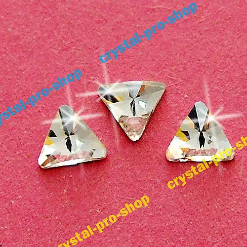 2716 оригинальные элементы Swarovski 5 мм Clear (001) Rivoli Tri-angle Flatback 12 шт. Стразы для горячей