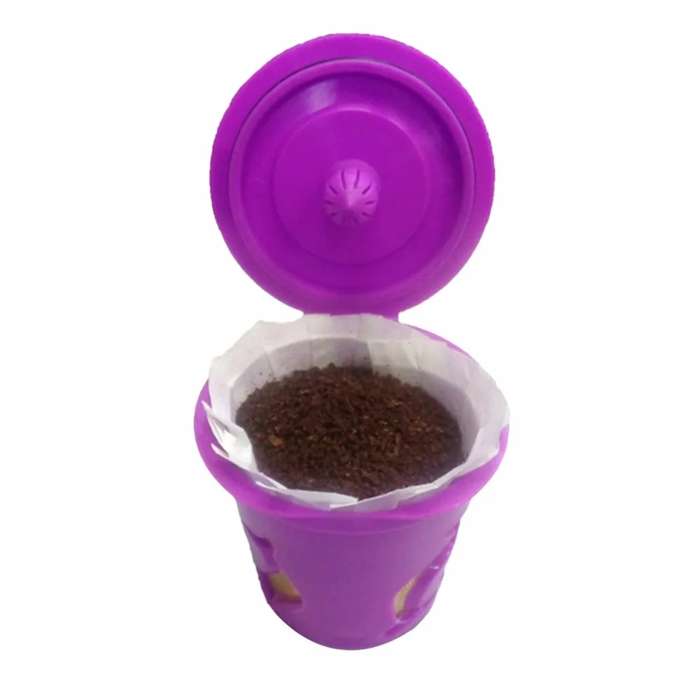 100 шт. одноразовые Бумага фильтры чашки подходят для Keurig Кофе manchine capsule фильтр