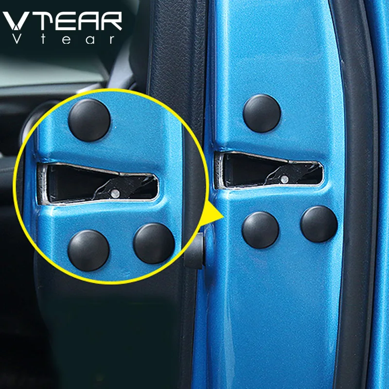 Vtear для peugeot пежо 3008 3008GT 5008 аксессуары дверной замок винт защитная крышка наружные