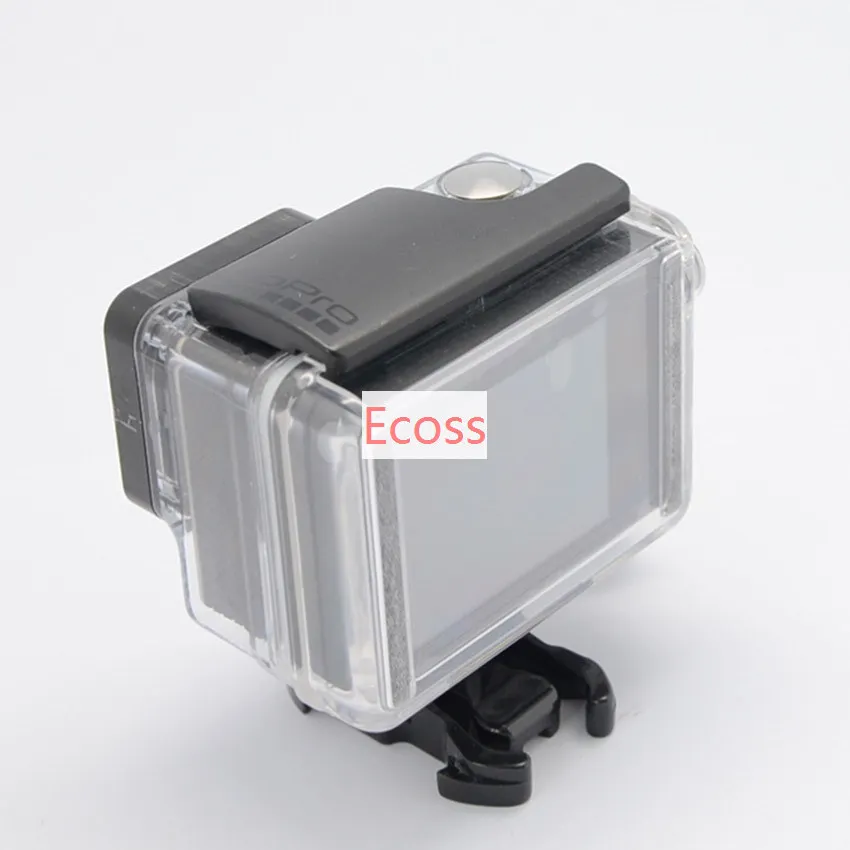 Защитный чехол для задней крышки Gopro hero 4 3 +(Plus) водонепроницаемый жк экрана Go pro