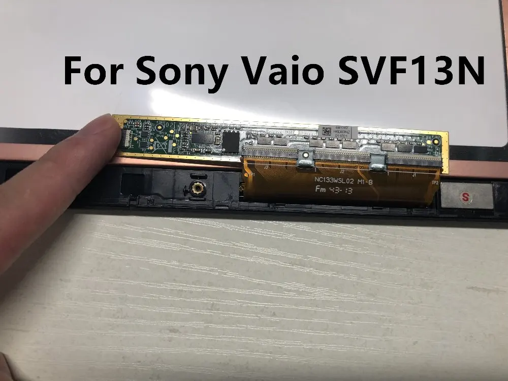 13," Full HD для sony Vaio SVF13N SVF13N1C5E SVF13N13CXB SVF13N18SCB флип сенсорный ЖК-экран nc133wsl02 Дисплей Матрица