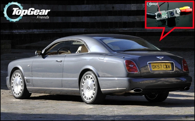 Автомобильная камера для Bentley бруклс 2008 ~ Onwork Высококачественная заднего вида PAL /