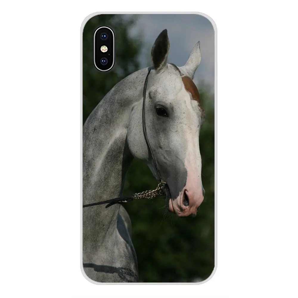 Для Apple iPhone X XR XS MAX 4 4S 5 5S 5C SE 6 6S 7 8 Plus ipod touch художественный плакат с лошадью