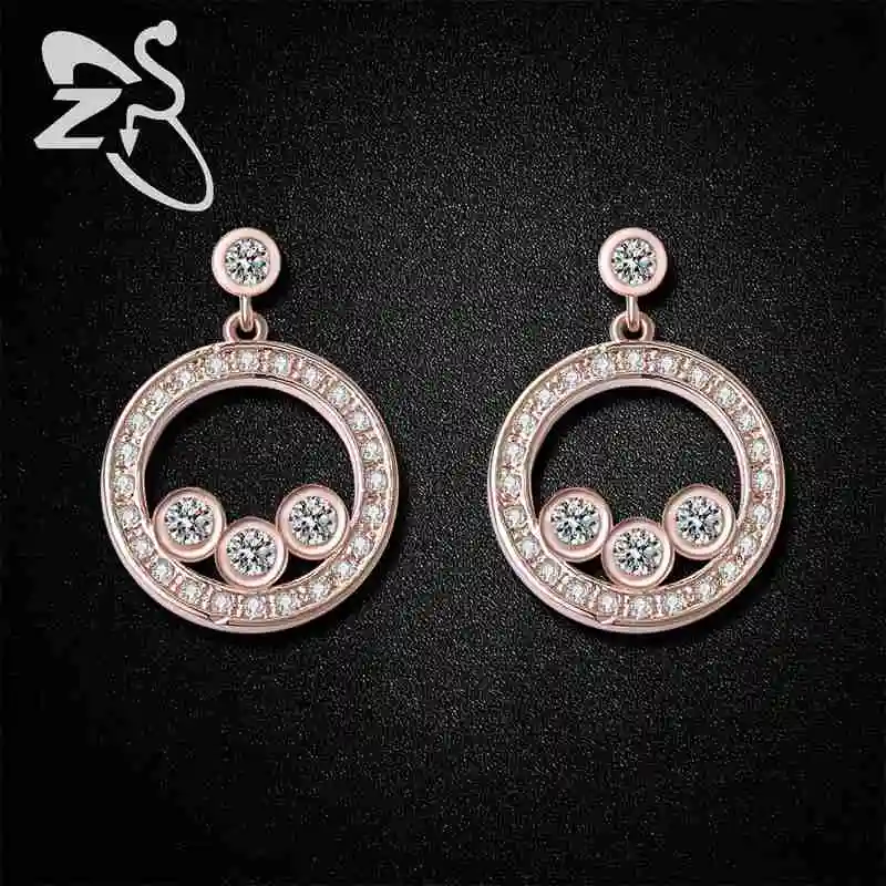 Round Earrings Hollow Ear Pin Crystal For Women Fashion Brincos Piercing Body Jewelry Stud boucle d'oreille | Украшения и