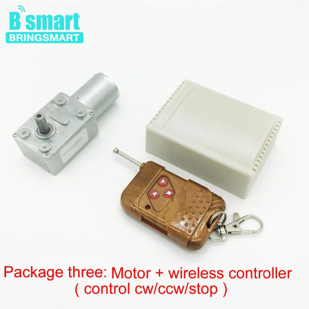 Электродвигатель постоянного тока Bringsmart 12 24 В 6 210 об./мин.|reduction box|dc worm gear motorworm motor |