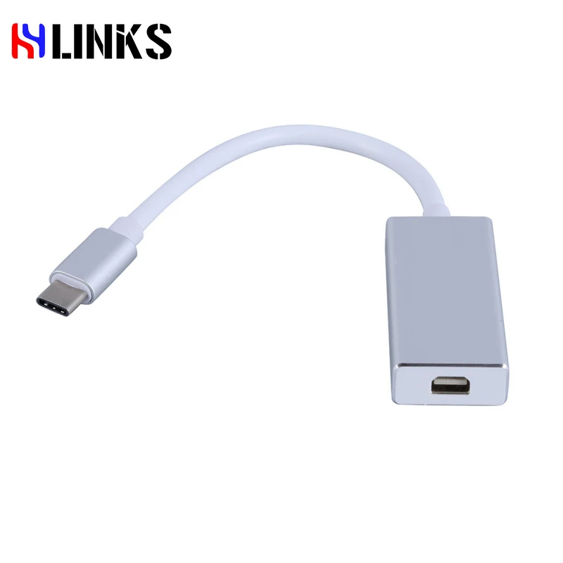 HYLINKS USB 3 1 4 К Тип c для мини Дисплей Порты и разъёмы аудио адаптер C к Mini DP конвертер