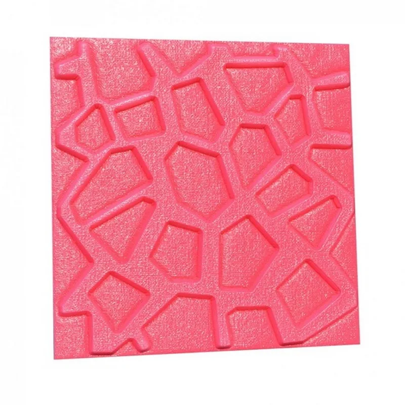 rose red 10 шт., 3D самоклеющиеся обои, настенная наклейка, для гостиной, водонепроницаемая пена, для спальни, DIY, обои, искусство, 30*30 см, настенные наклейки для дома - Цвет: rose red