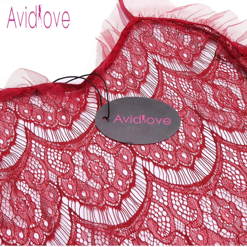Женское нижнее белье Avidlove эротическое Babydoll пикантное боди с сеткой Пижама|bodysuit