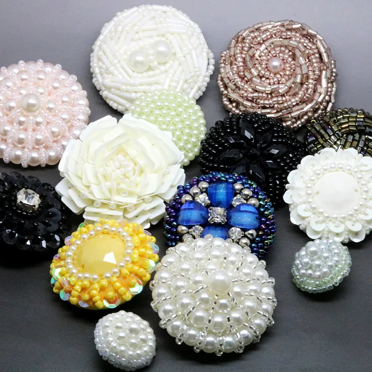 Сделай Сам высокое качество украшение Большая Жемчужная бусина