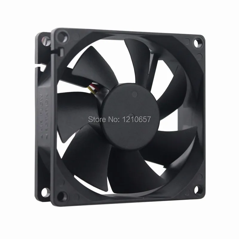 5 шт./партия 8025s GDT 80 мм 80x80x25 вентиляционный охладитель DC 12V 3P бесщеточный осевой