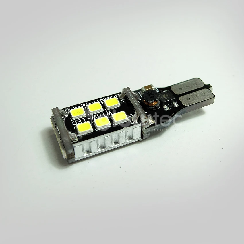 Новый 2 предмета T15 15SMD 7 5 w W16W светодиодный светильник Автомобильный без ошибок