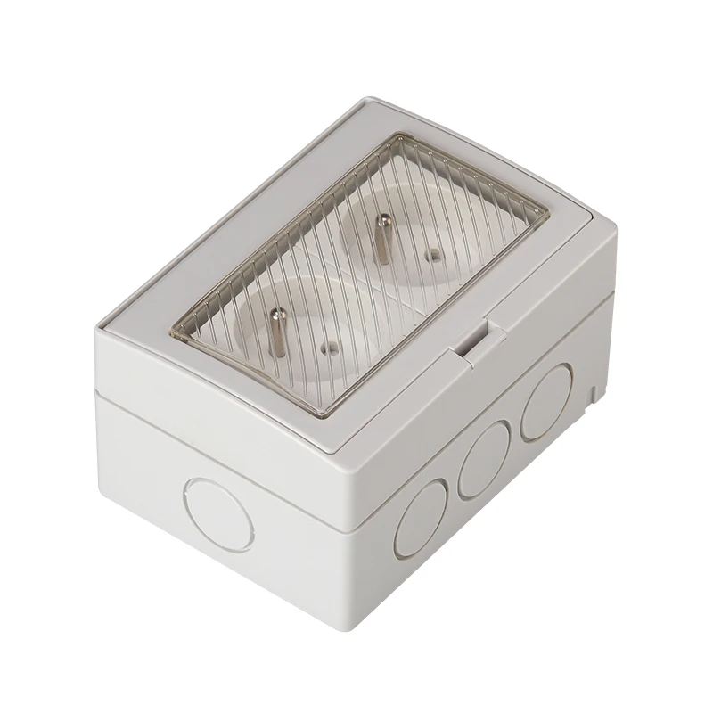 Saipwell ABS material IP55 waterproof French Style Wall Socket 20A 110-250V SP-2FR 2 Gangs / Ways | Обустройство дома