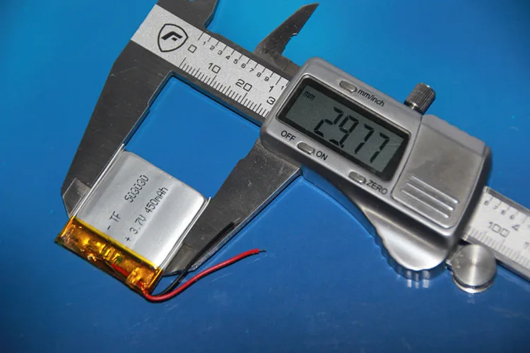 Литий ионный аккумулятор 3 7 503030 в 450 мА · ч|polymer lithium battery|3.7v polymer3.7v polymer battery |