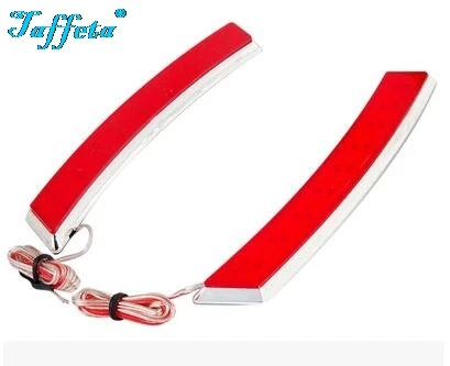 2 шт. универсальные колеса автомобиля бровей боковые габаритные клей 18