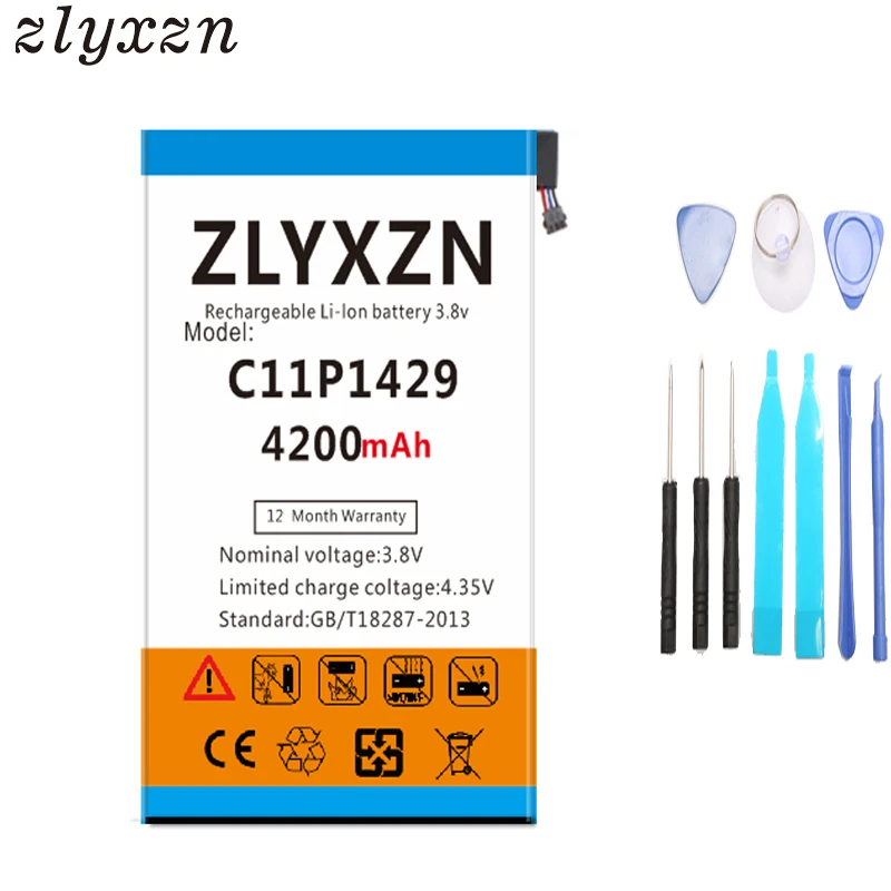 2019 Новый 4200 mAh C11P1429 Батарея для ASUS ZENPAD C 7 0 c7.0 Z170MG Z710CG Z710C P01Z в наличии|Аккумуляторы