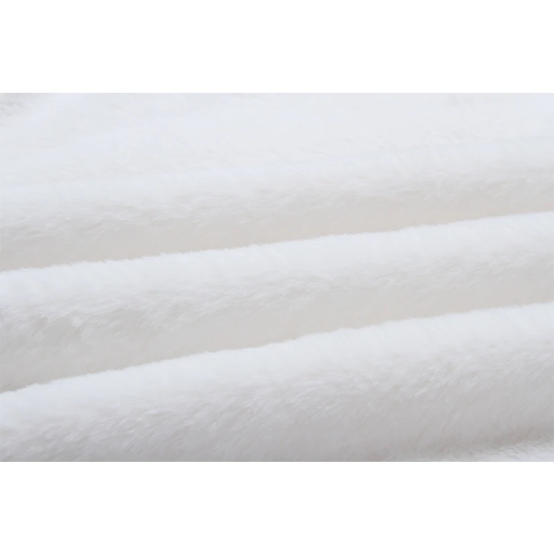 

Long Sleeve Turtleneck White Soft Plush Sweater Women 2018 Autumn Winter Casual Thick Warm Faux Fur Pullover Tops Women