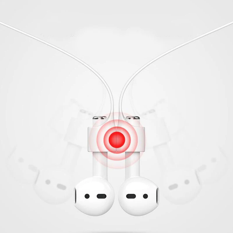 Наушники ремешок для Apple Airpods Anti потерянный магнитные Петля строка веревка
