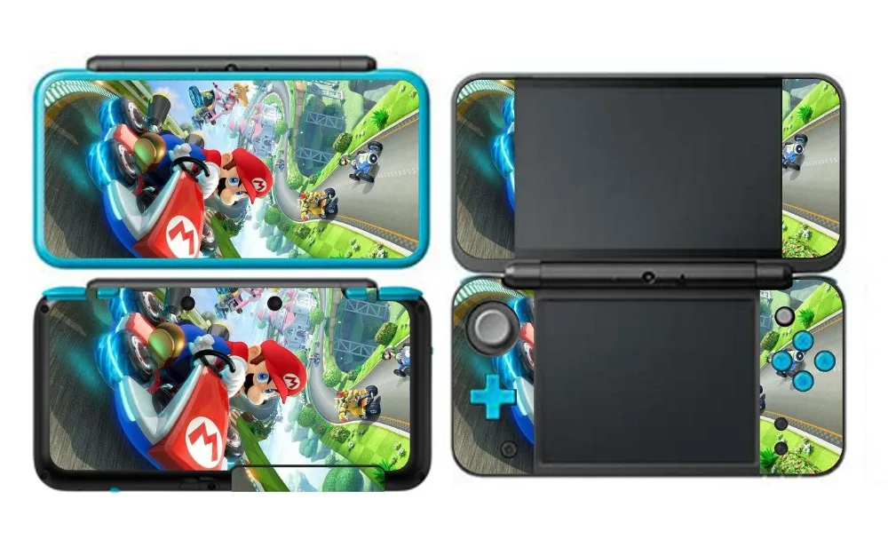 Супер MARI0 виниловая кожа Наклейка протектор для nintendo NEW 2DS XL LL Скины Наклейка s