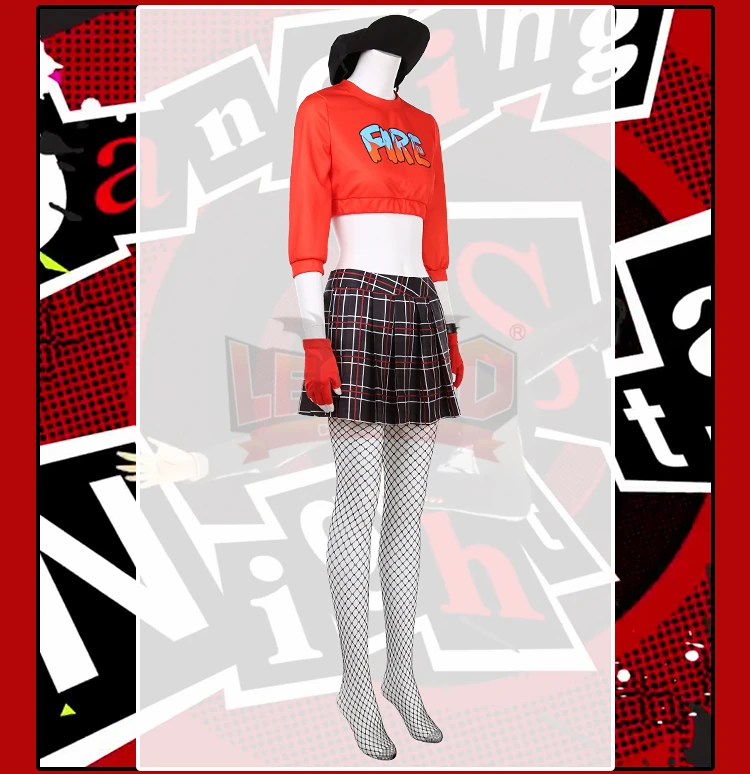 Игра Persona 5 Ann Takamaki Косплей Костюм P5D 5: танцы в Звездном стиле костюм на заказ