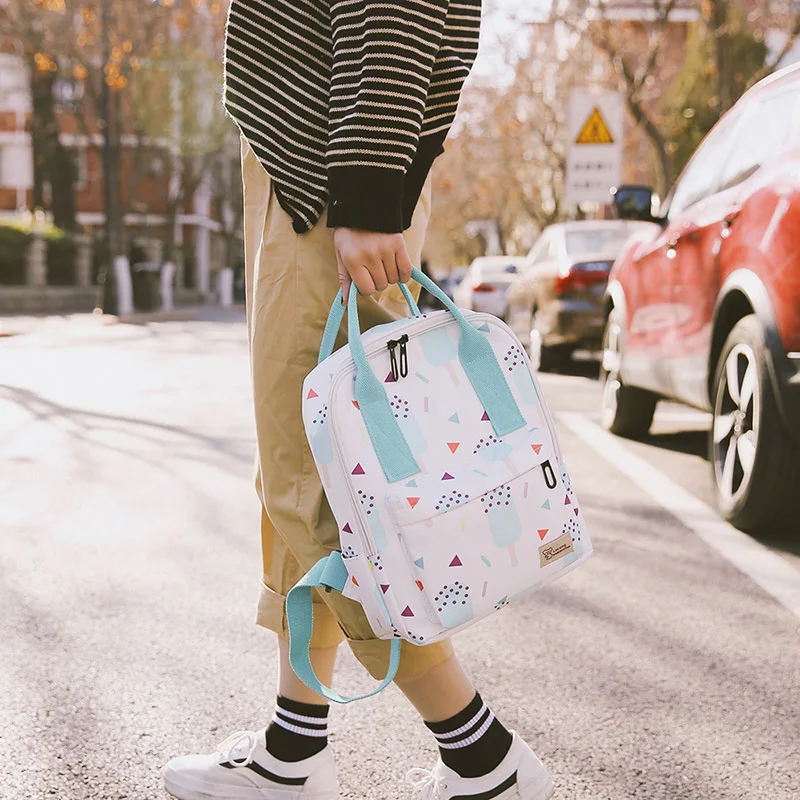 

Quality Large Capacity Women Preppy School Bags For Teenagers Girls Waterproof Oxford Travel Bags Laptop Backpack Pink Mochila